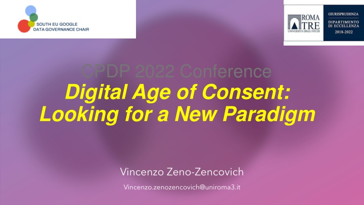 cpdp 2022 conference digital age of consent n.w