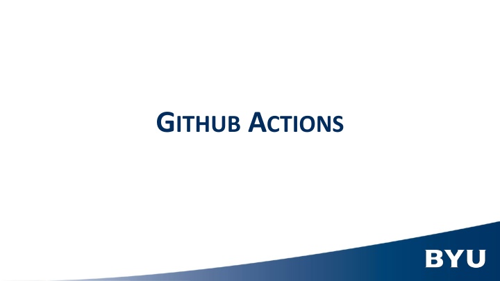 g ithub a ctions n.w
