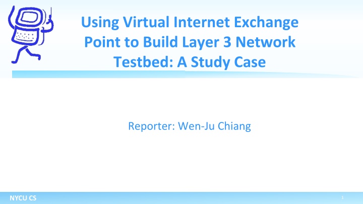 using virtual internet exchange point to build n.w