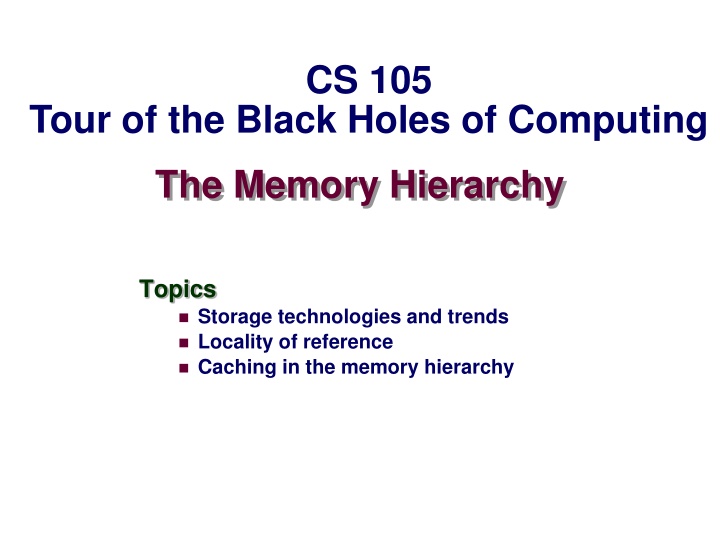 cs 105 n.w