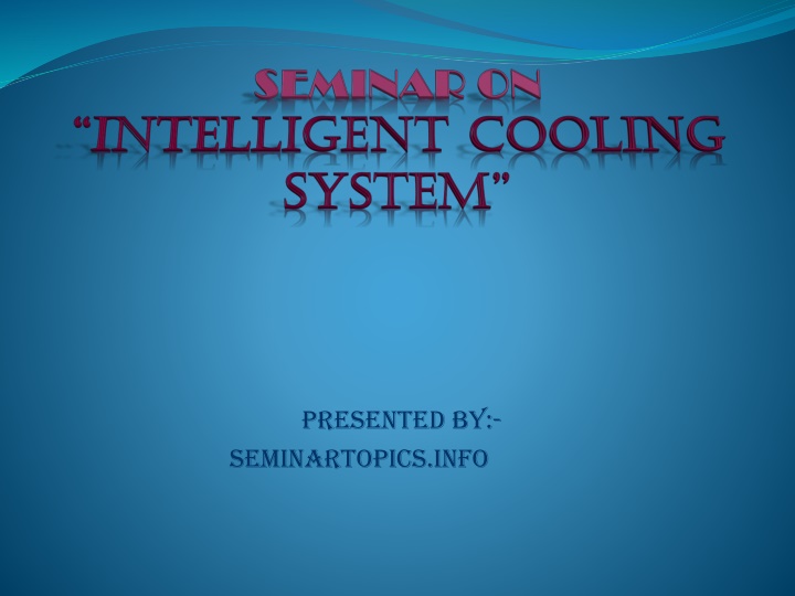 presented by seminartopics info n.w