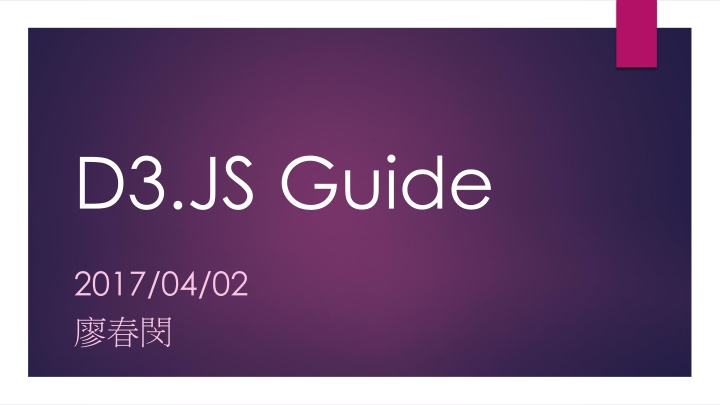 d3 js guide n.w