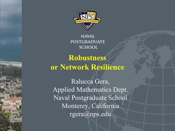 robustness or network resilience n.w