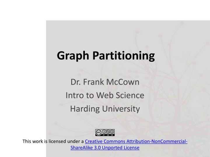 graph partitioning n.w