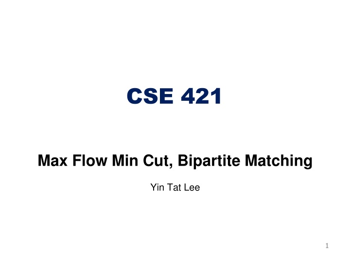 cse 421 n.w