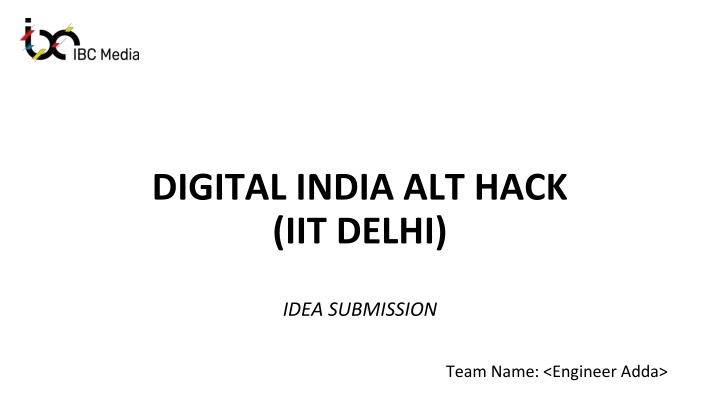 digital india alt hack iit delhi n.w