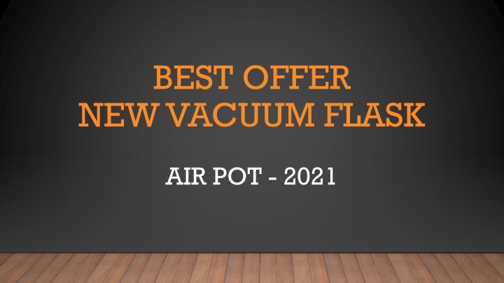 best offer new vacuum flask n.w