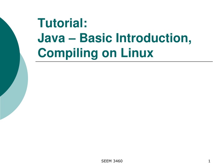 tutorial java basic introduction compiling n.w