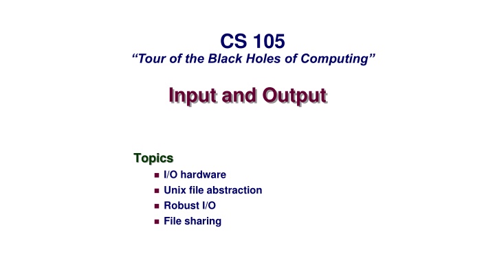 cs 105 n.w