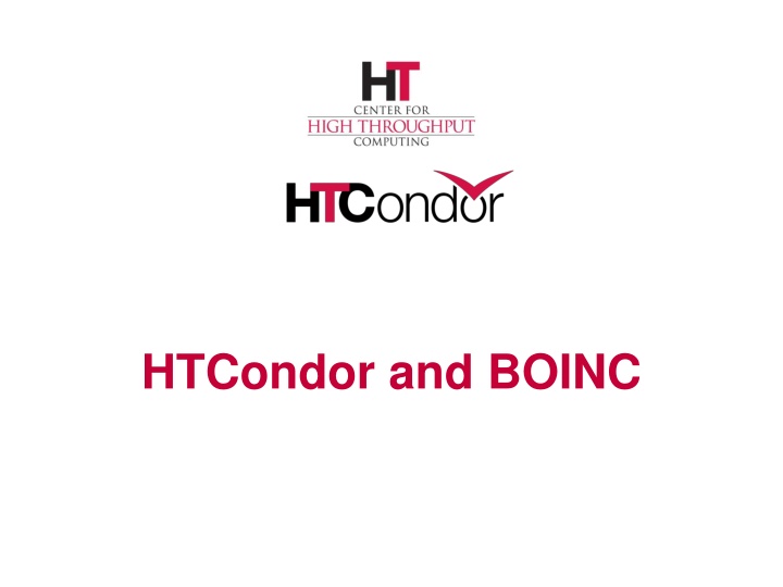 htcondor and boinc n.w