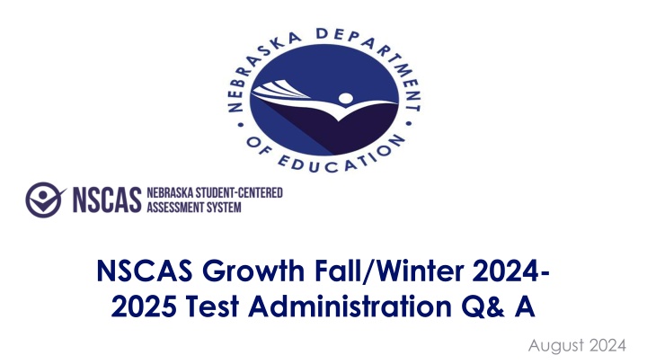 nscas growth fall winter 2024 2025 test n.w