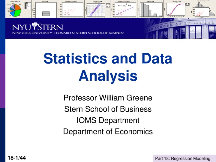 statistics and data analysis n.w