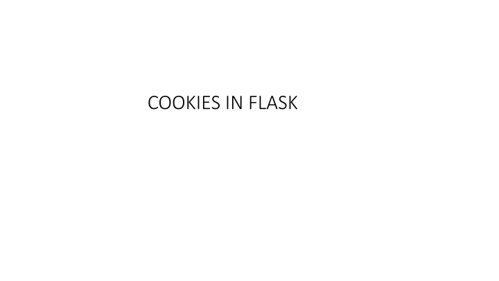 cookies in flask n.w