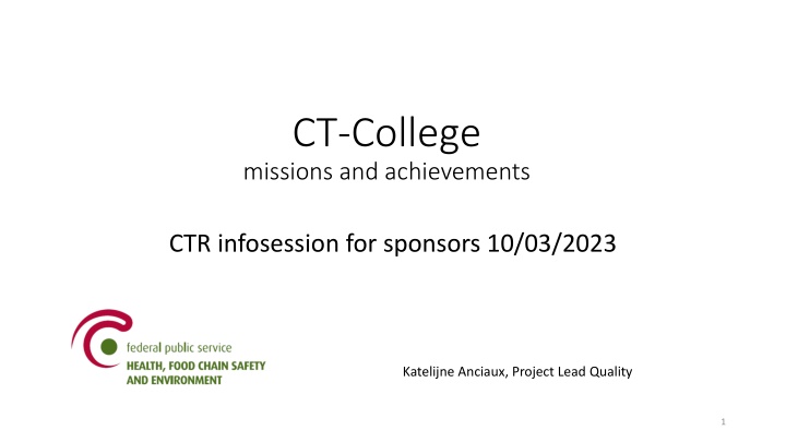 ct college missions and achievements n.w