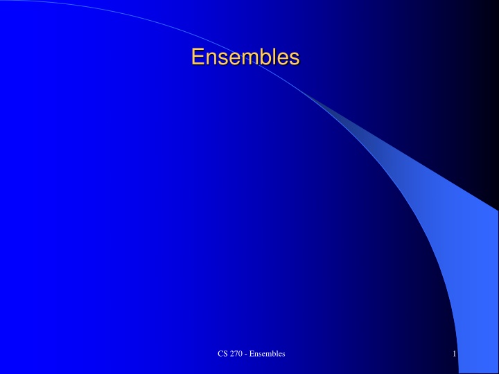ensembles n.w