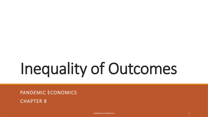 inequality of outcomes inequality of outcomes n.w