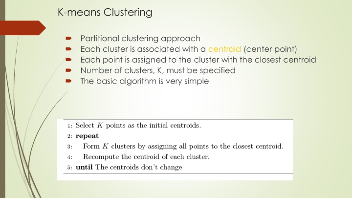 k means clustering n.w