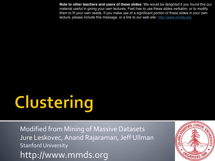 note to other teachers and users of these slides n.w