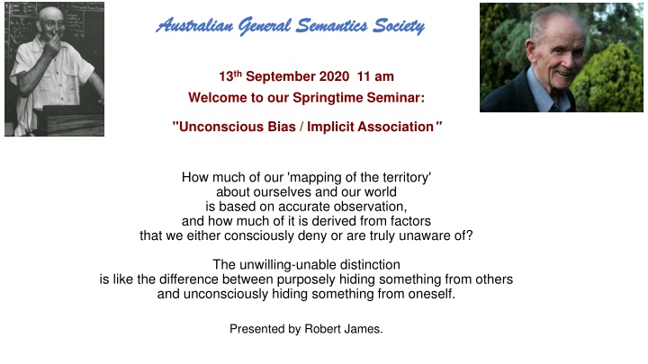 australian general semantics society australian n.w