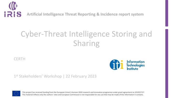 artificial intelligence threat reporting n.w