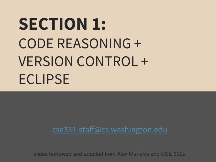 Code Reasoning and Debugging Techniques