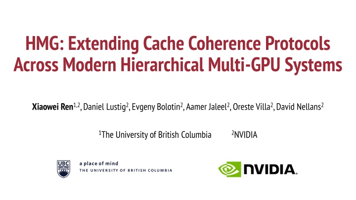 hmg extending cache coherence protocols across n.w