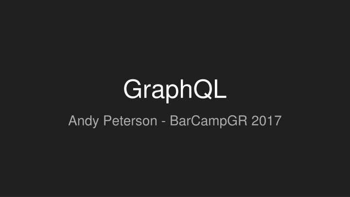 graphql n.w