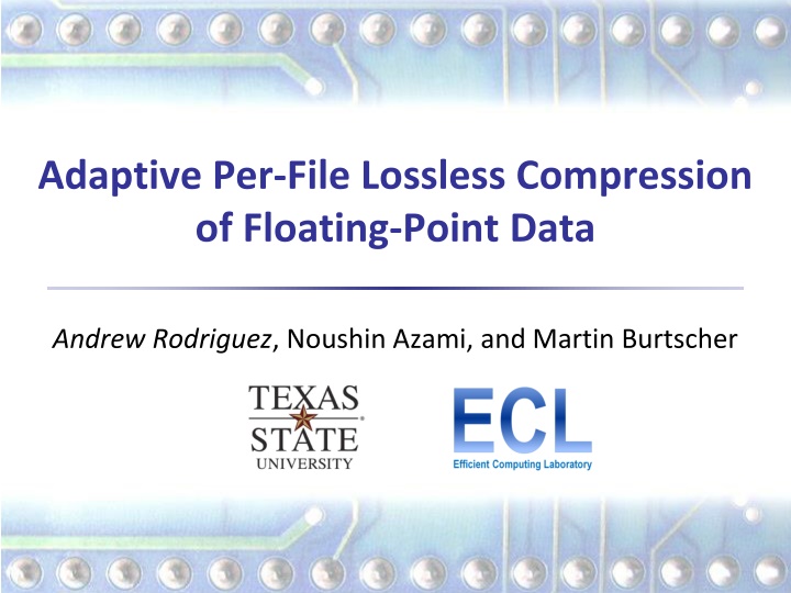 adaptive per file lossless compression n.w