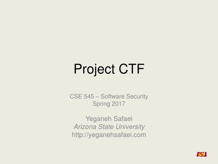 project ctf n.w