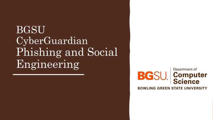 bgsu cyberguardian phishing and social engineering n.w