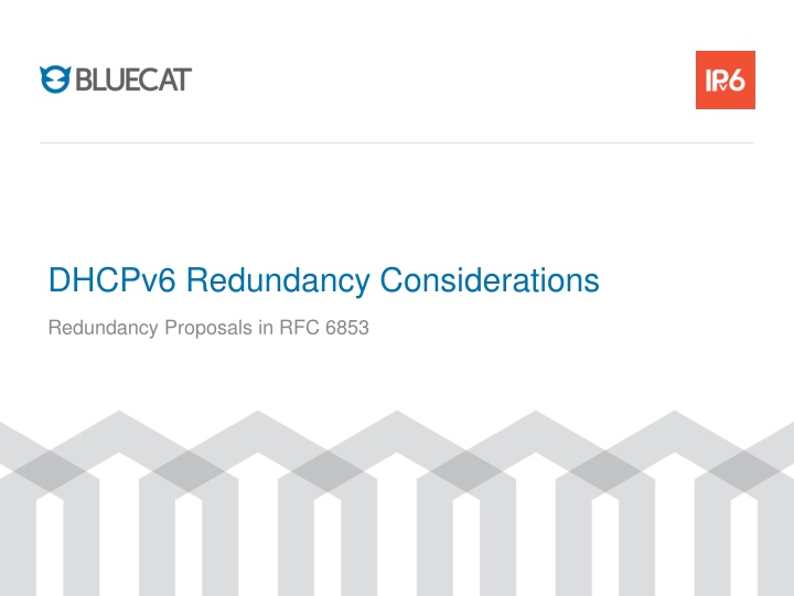 dhcpv6 redundancy considerations n.w