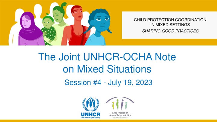 CHILD PROTECTION COORDINATION   IN MIXED SETTINGS  SHARING GOOD PRACTICES