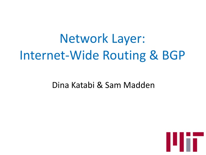 network layer internet wide routing bgp n.w