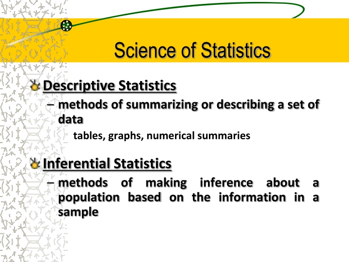 science of statistics n.w