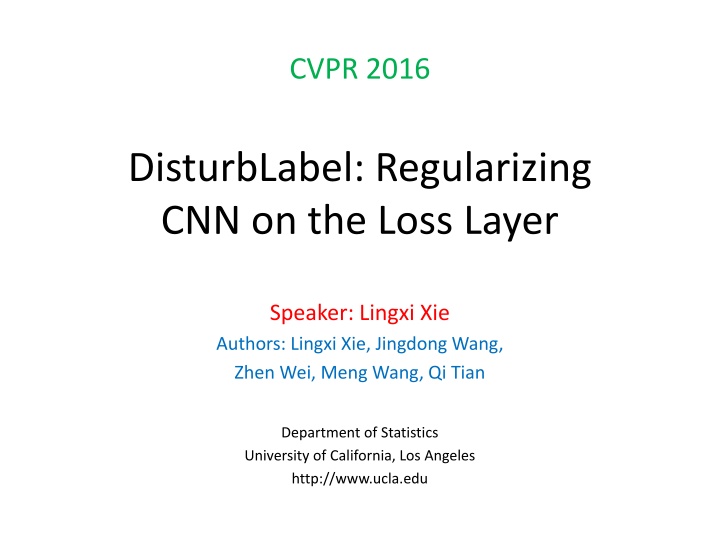 cvpr 2016 n.w