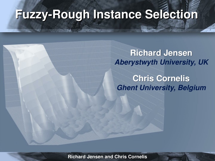 fuzzy rough instance selection n.w