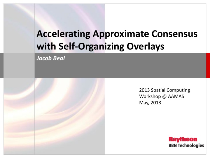 accelerating approximate consensus with self n.w