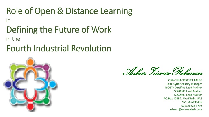 role of open distance learning role of open n.w