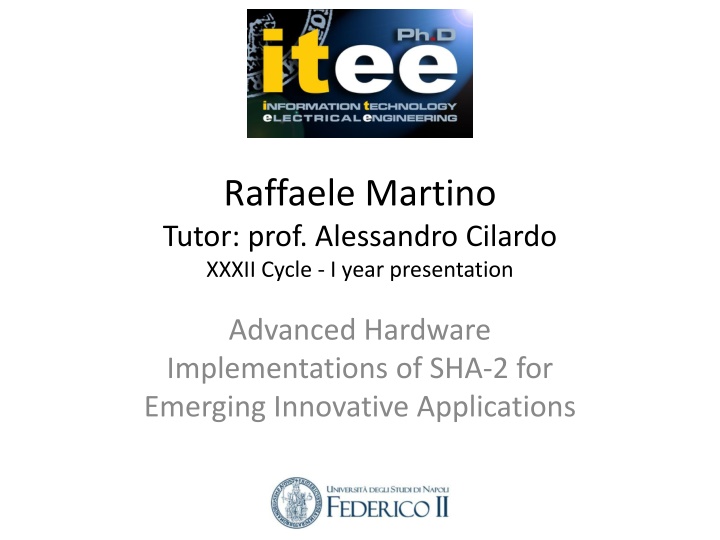 raffaele martino tutor prof alessandro cilardo n.w