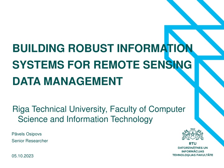 building robust information systems for remote n.w