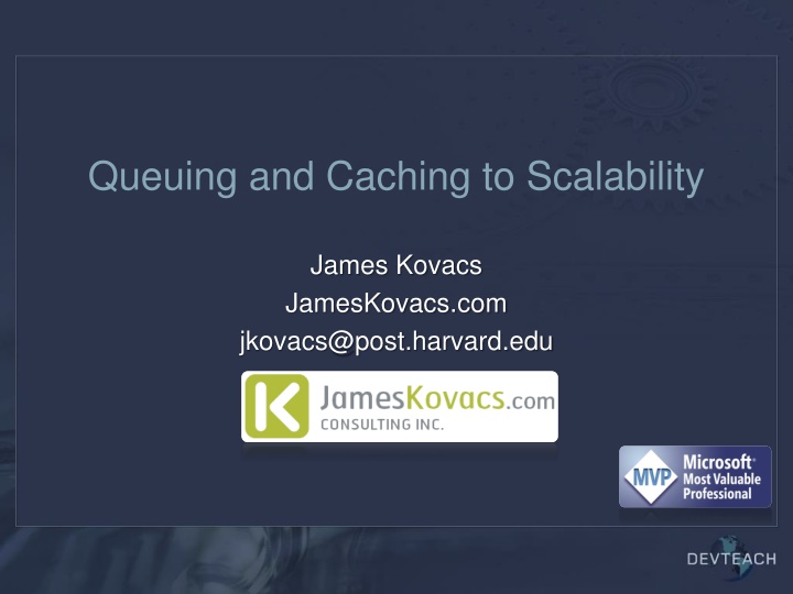 queuing and caching to scalability n.w