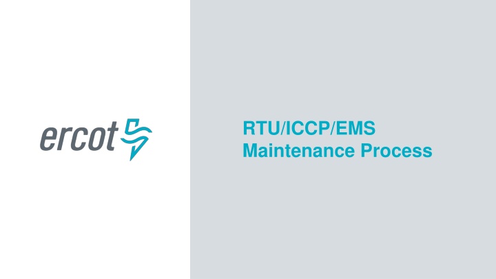 rtu iccp ems maintenance process n.w