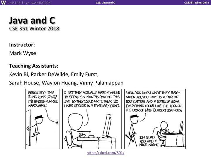 l26 java and c n.w