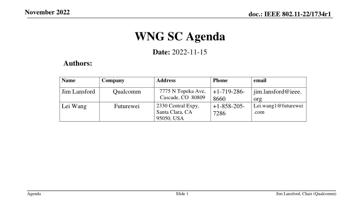 november 2022 n.w