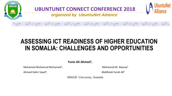 ubuntunet connect conference 2018 organized n.w
