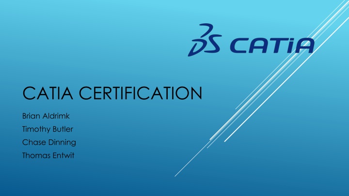 catia certification n.w