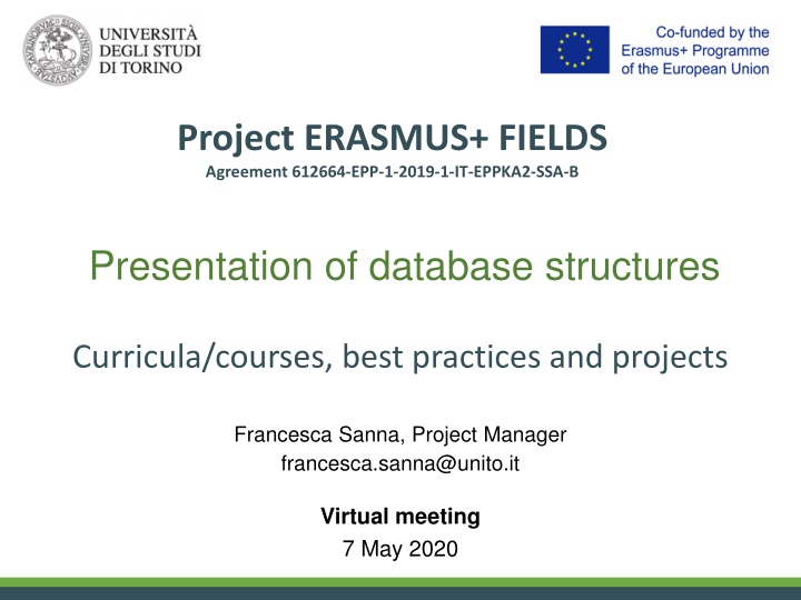project erasmus fields agreement 612664 n.w