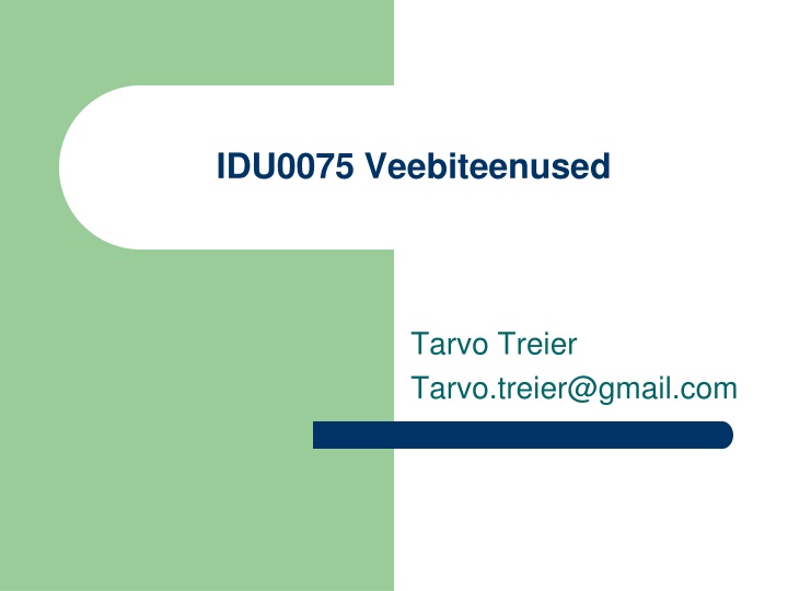 idu0075 veebiteenused n.w