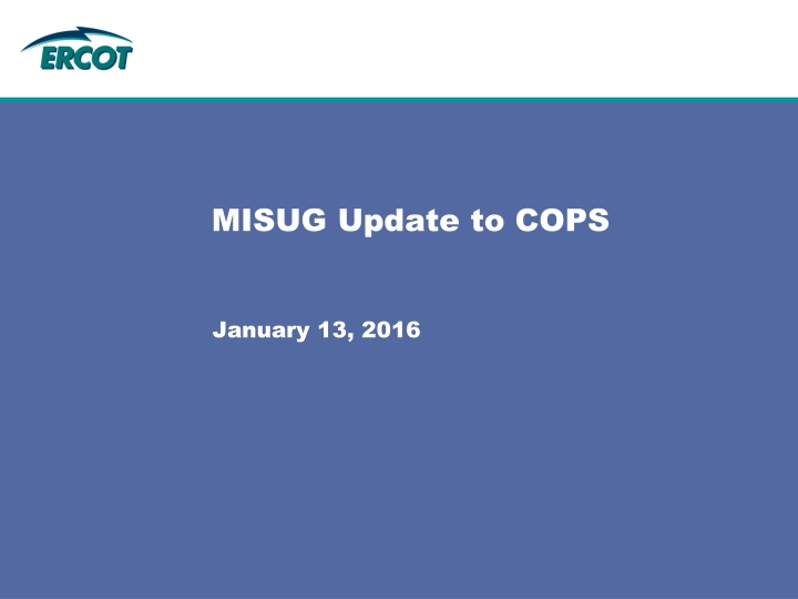 misug update to cops n.w