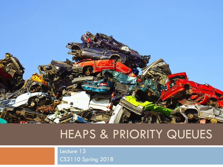 heaps priority queues n.w